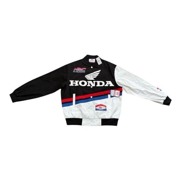 JT Racing x Honda Speed Black Women’s Motocross Jacket Size Small - Picture 1 of 11